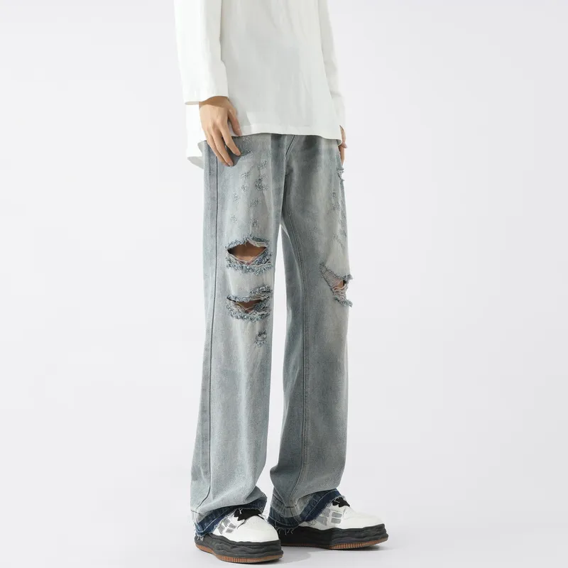 IGOI Jeans Unisex Light Blue-4