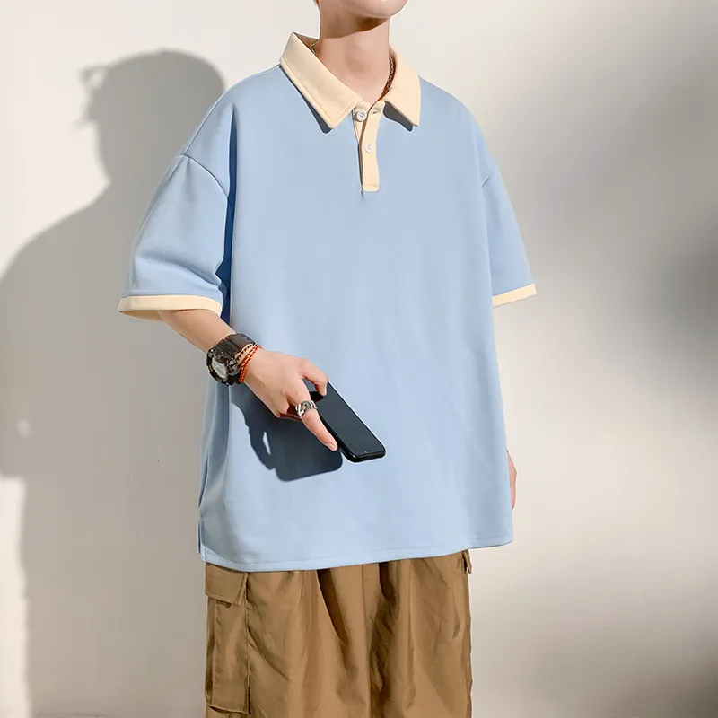 IGOI Polo Shirt Unisex Light Blue-5