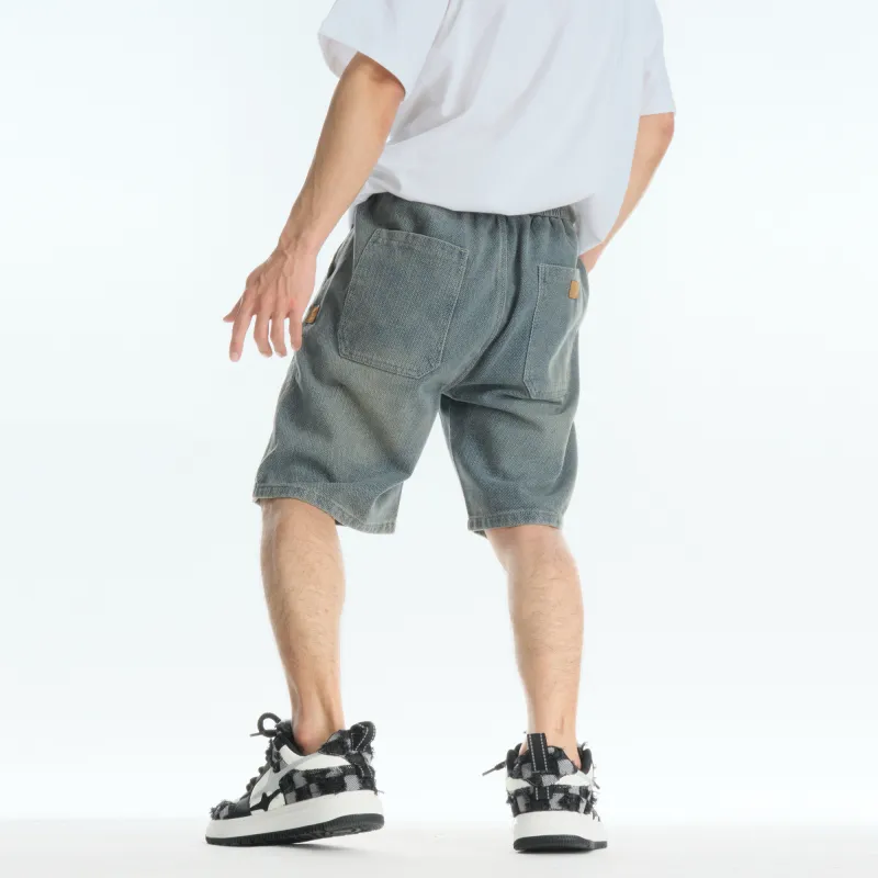 IGOI Denim Shorts Unisex Nostalgic Blue-6