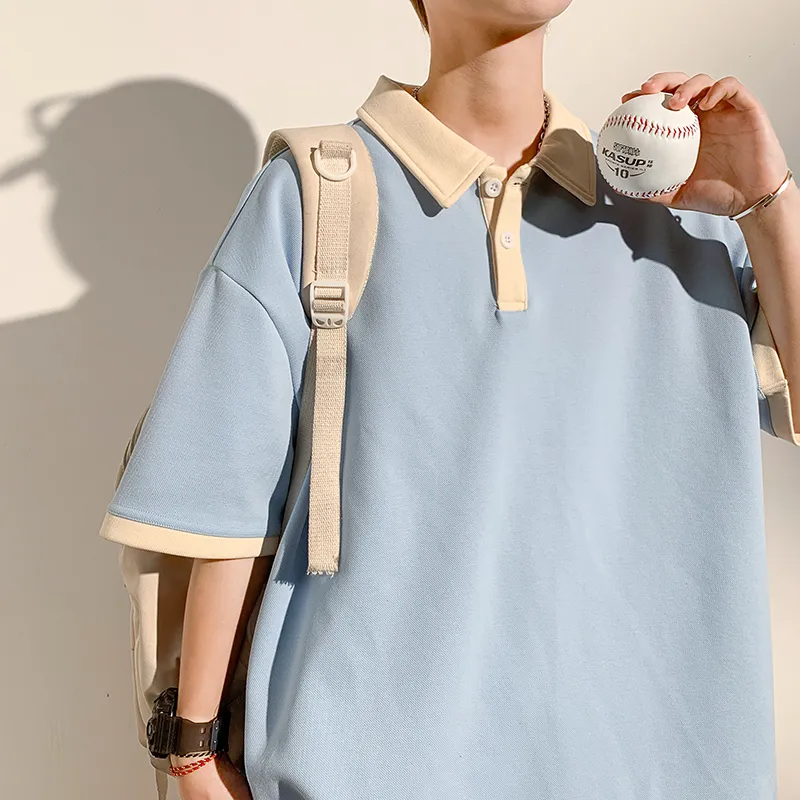IGOI Polo Shirt Unisex Light Blue-4