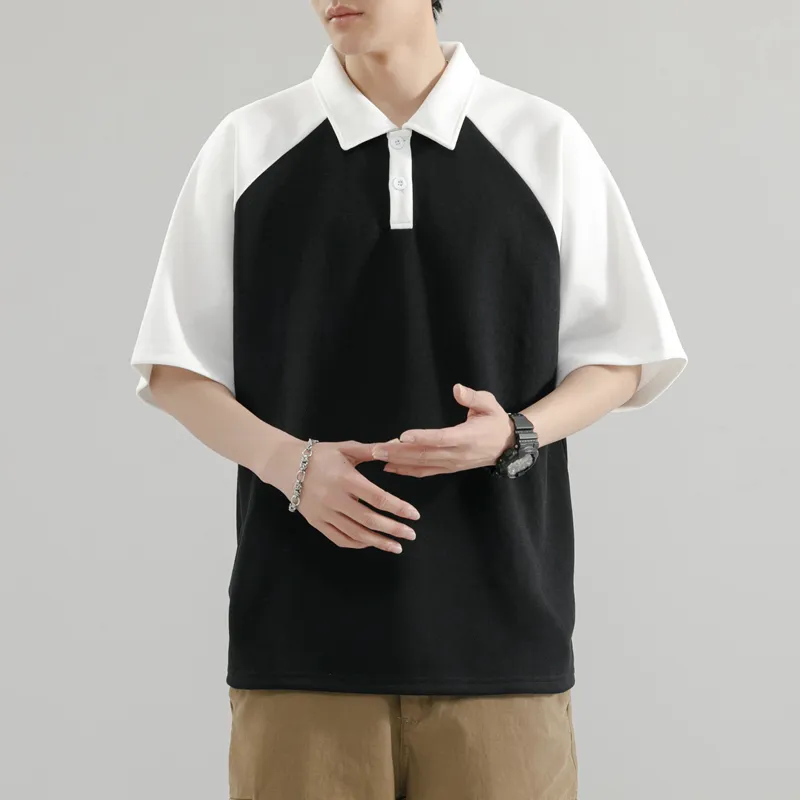 IGOI Polo Shirt Unisex Black & White-7