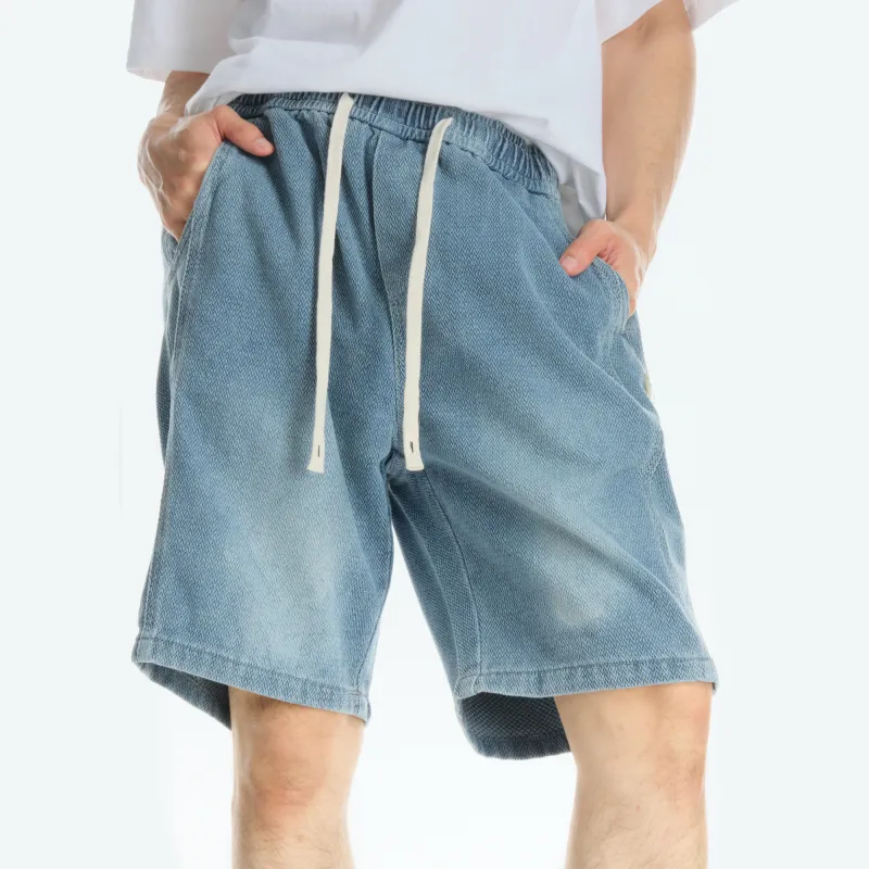 IGOI Denim Shorts Unisex Nostalgic Blue-9