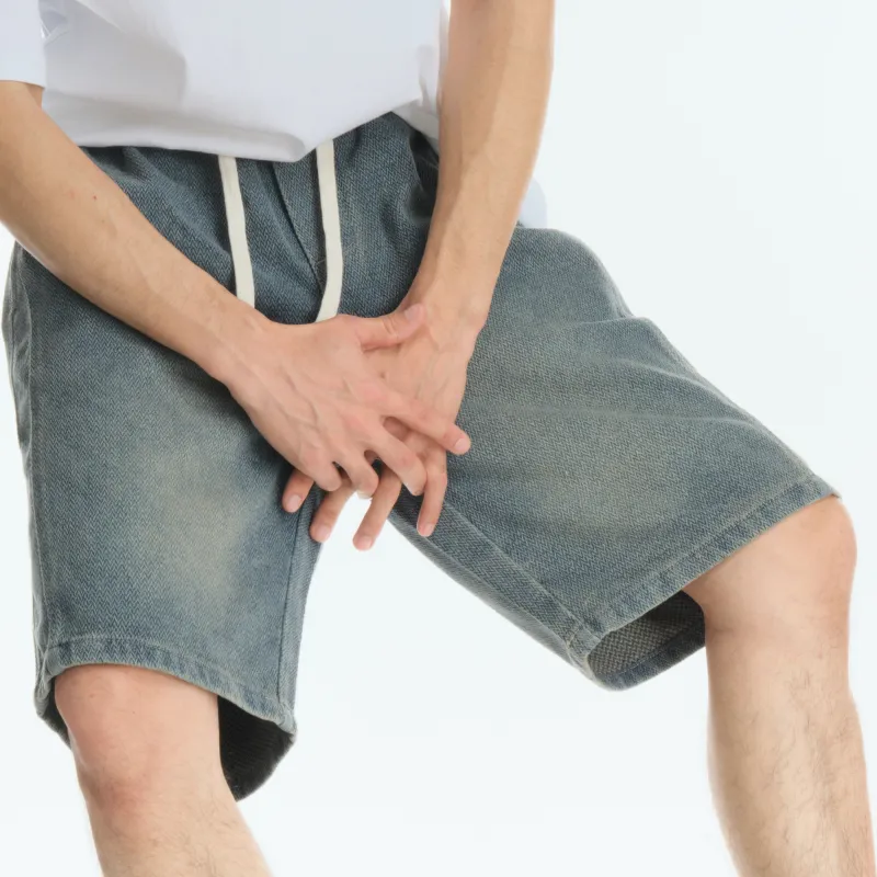 IGOI Denim Shorts Unisex Nostalgic Blue-4
