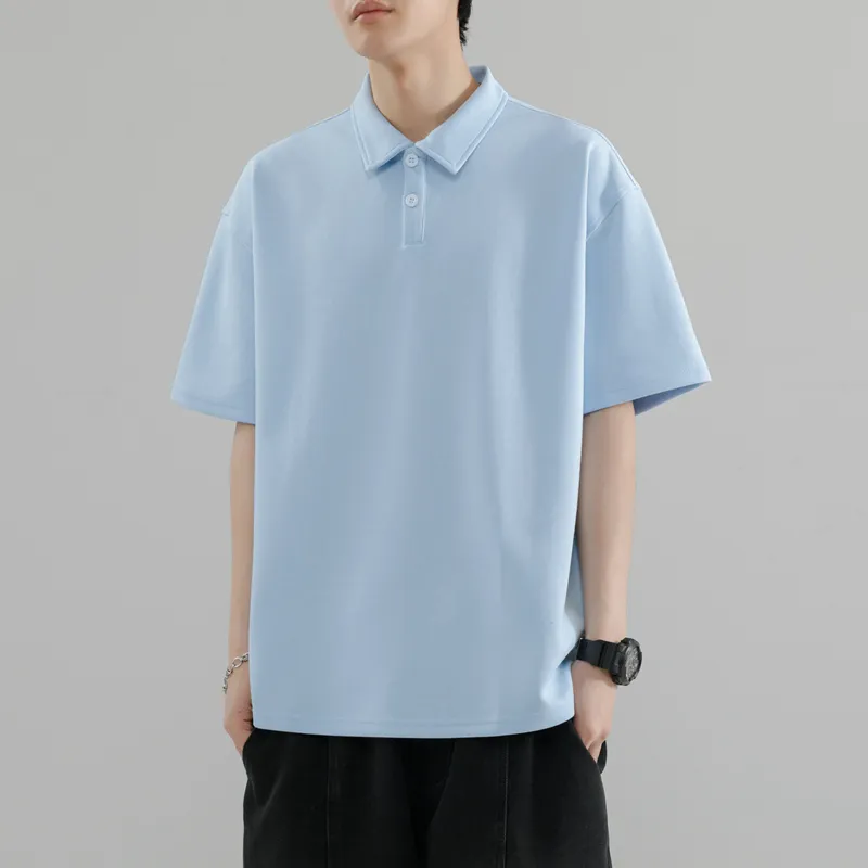 IGOI Polo Shirt Unisex Light Blue-3