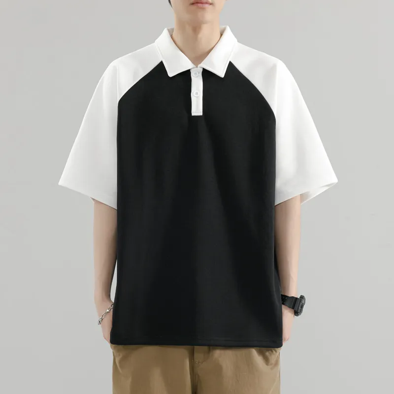 IGOI Polo Shirt Unisex Black & White-2