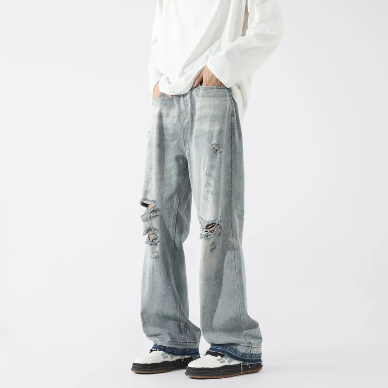 IGOI Jeans Unisex Light Blue-3