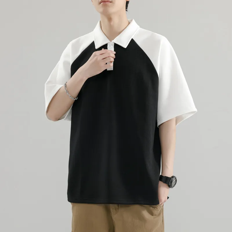 IGOI Polo Shirt Unisex Black & White-5
