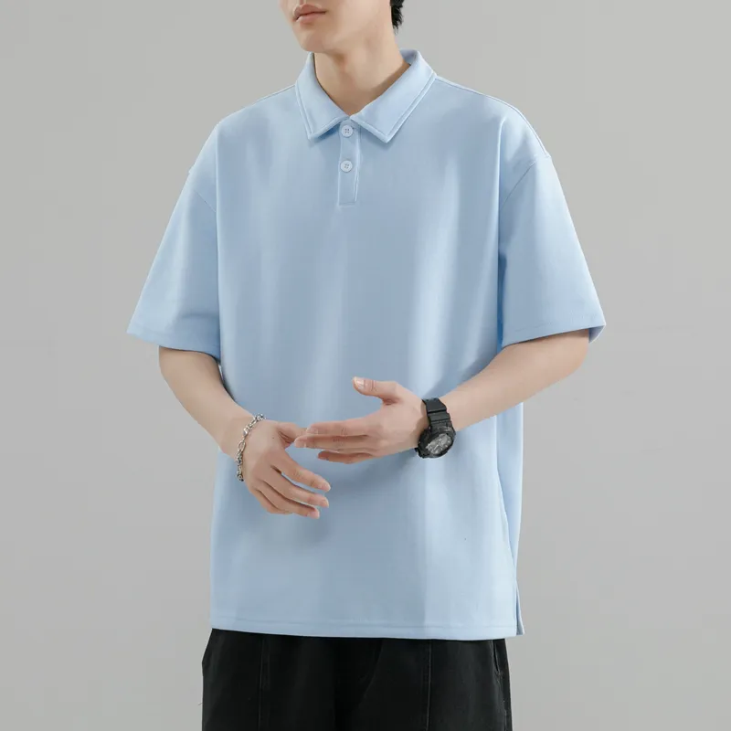 IGOI Polo Shirt Unisex Light Blue-4