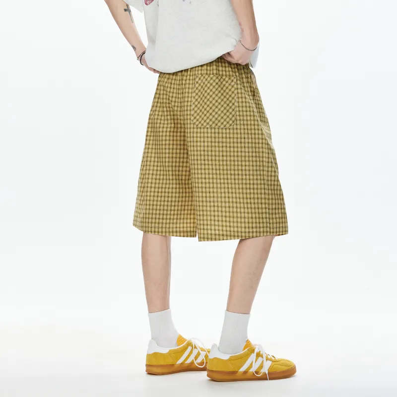 IGOI Casual Shorts Unisex Yellow-6