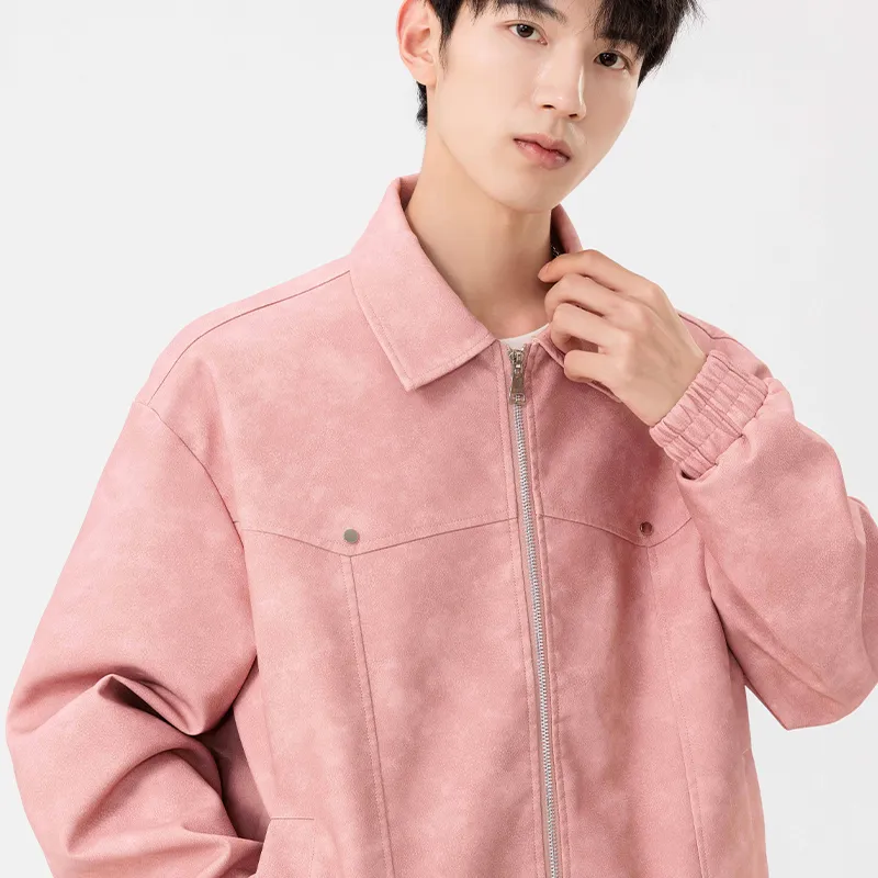 IGOI Jackets Coats Unisex Vintage Brown-23
