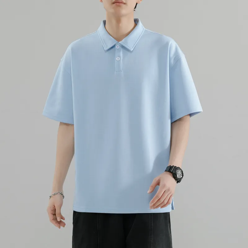 IGOI Polo Shirt Unisex Light Blue-9