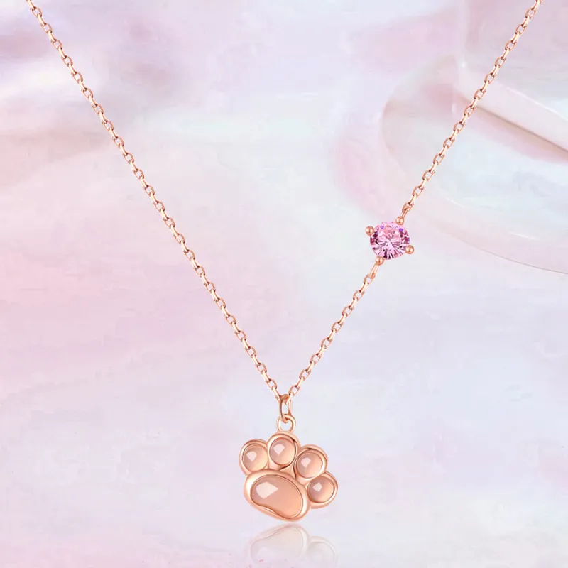 CAREBEARS 925 Sterling Silver Necklaces Women's-4