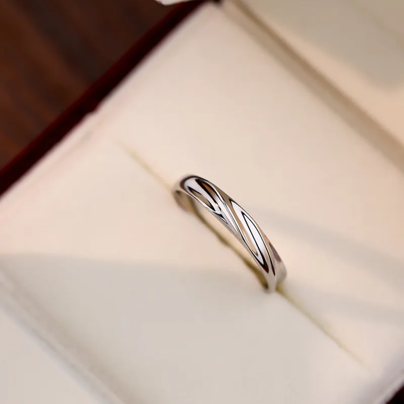 CAREBEARS 999 Fine Silver Rings Unisex-7
