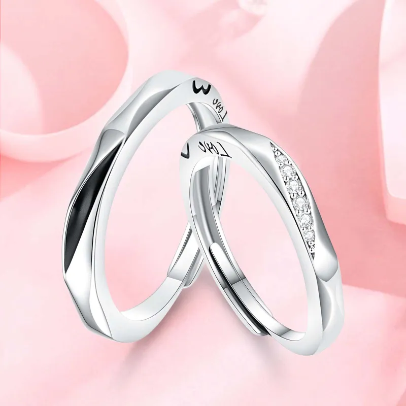 CAREBEARS S925 Silver Rings Unisex-5