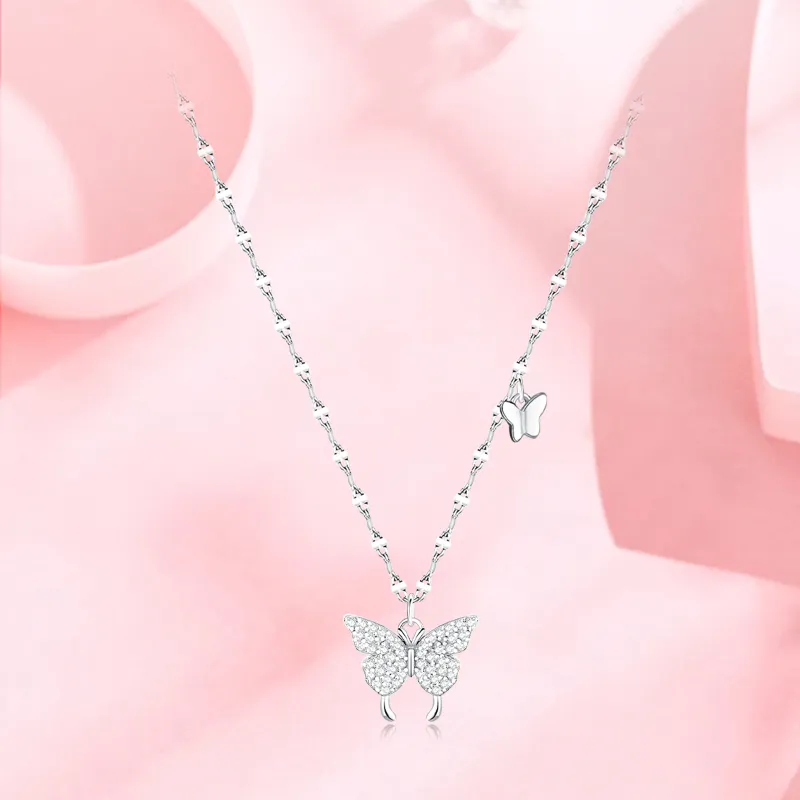 CAREBEARS 999 Fine Silver Necklaces Women's-2