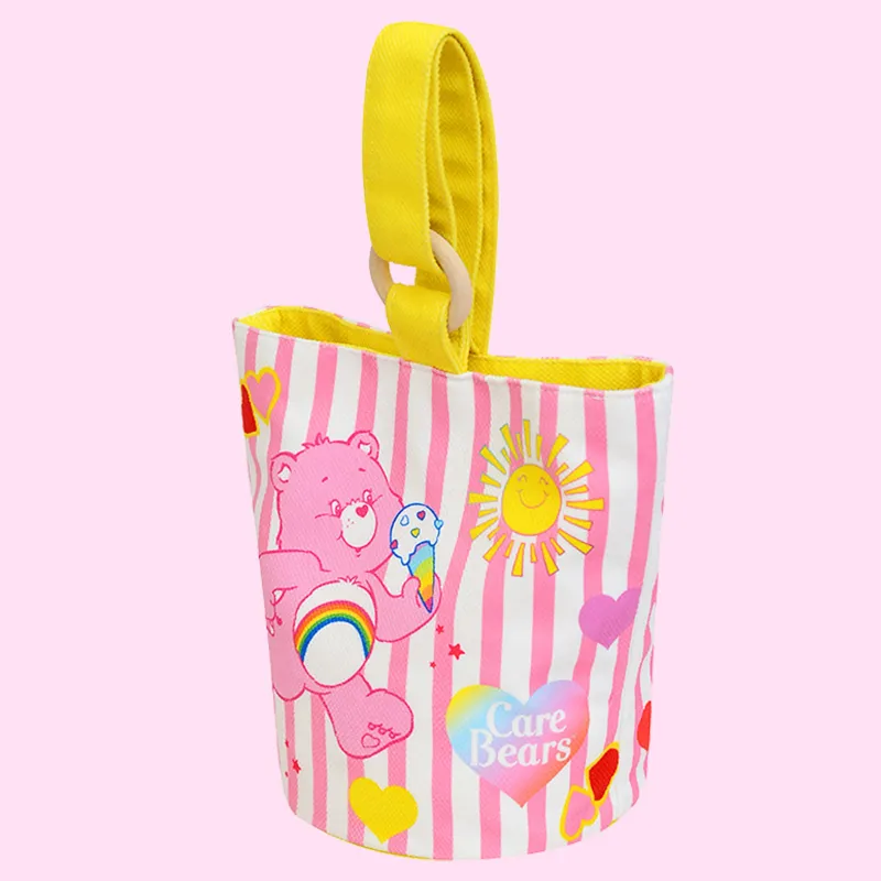 CAREBEARS Polyester Bucket Bag Handbag Women's Multicolor-3