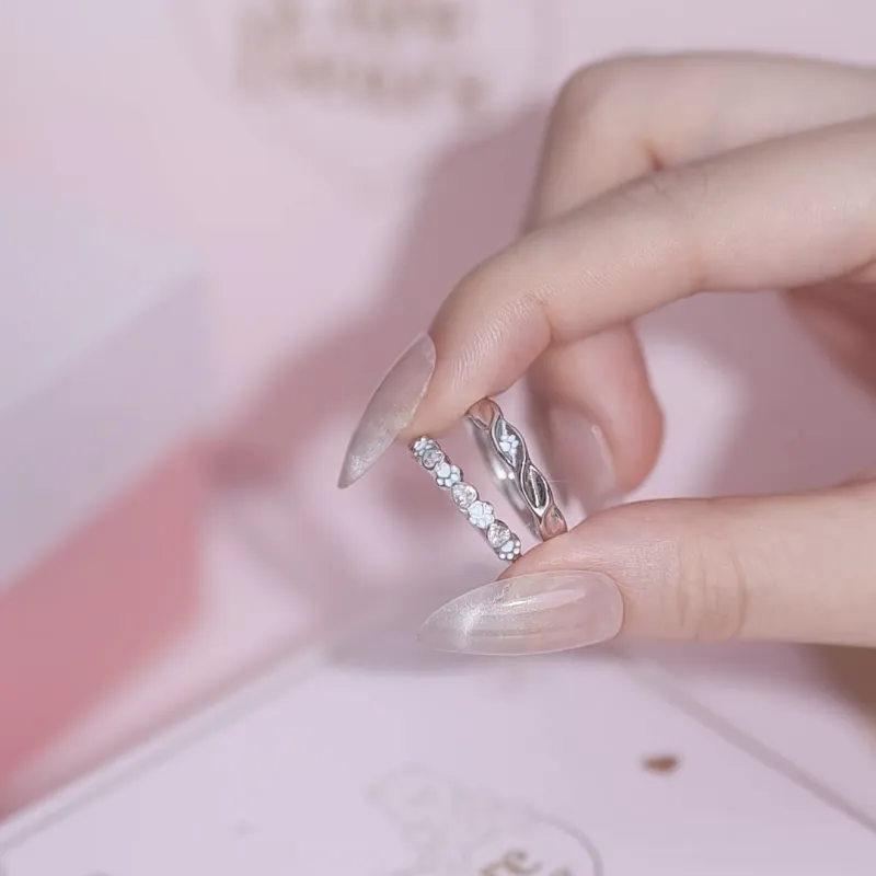CAREBEARS S925 Silver Rings Unisex-3