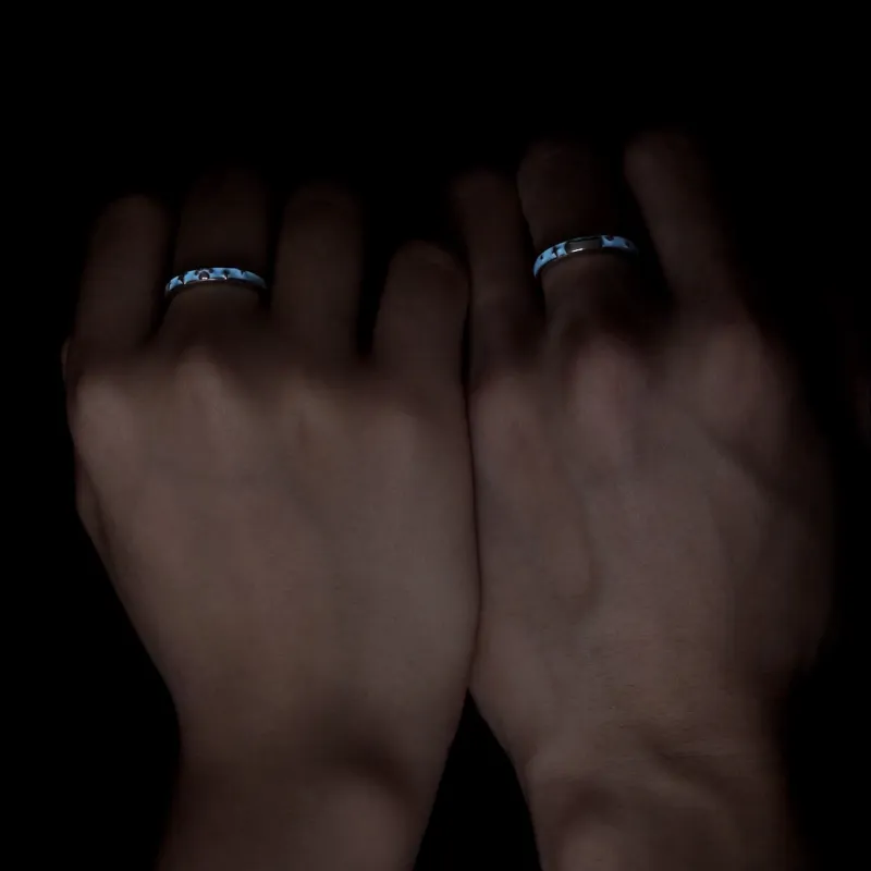 CAREBEARS S925 Silver Rings Unisex-5