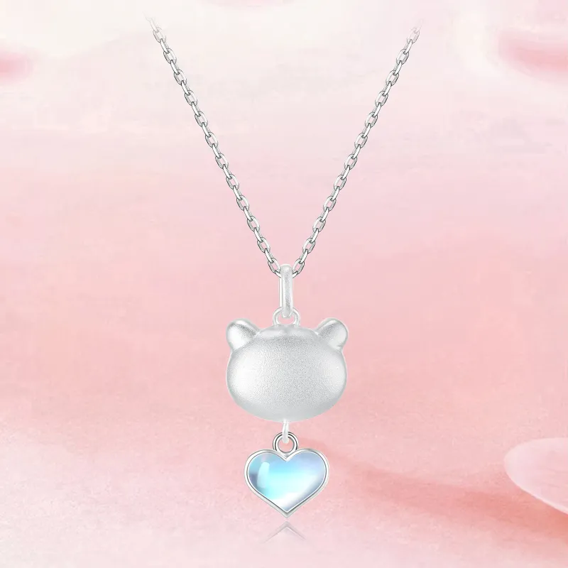 CAREBEARS S925 Silver Necklaces Women's-1