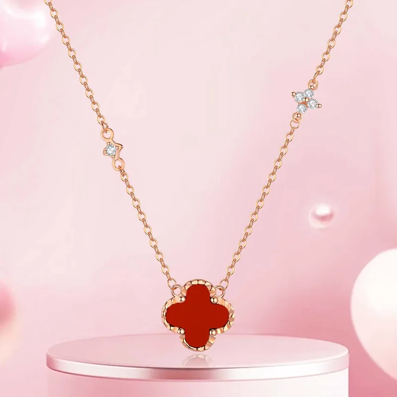 CAREBEARS Agate Necklaces Women's-6