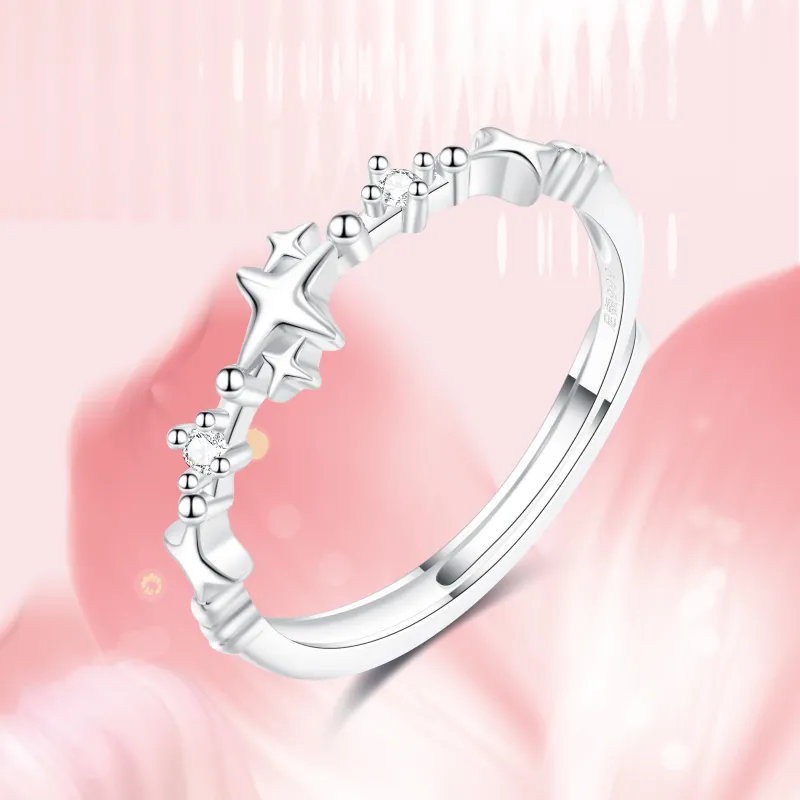 CAREBEARS S925 Silver Rings Women's-3