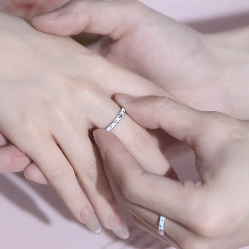 CAREBEARS S925 Silver Rings Unisex-3