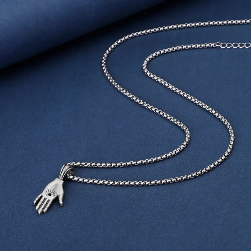 EVBEA Stainless Steel Necklaces Men's-3