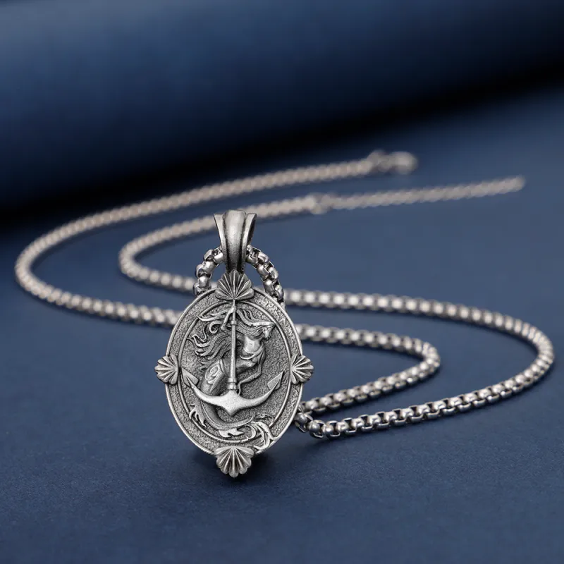 EVBEA Stainless Steel Necklaces Unisex Silver-3