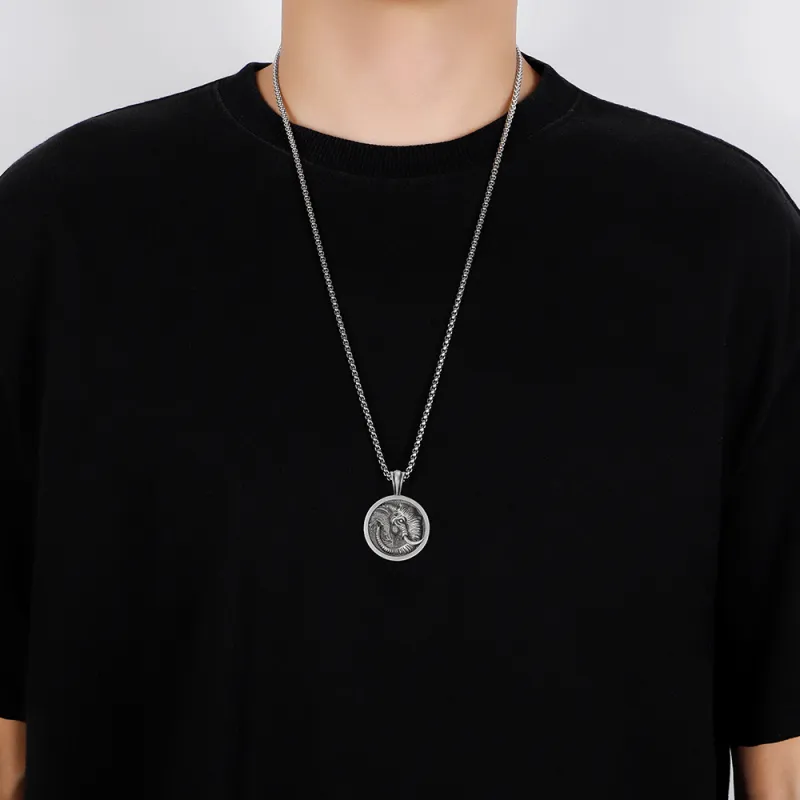 EVBEA Stainless Steel Necklaces Men's-4