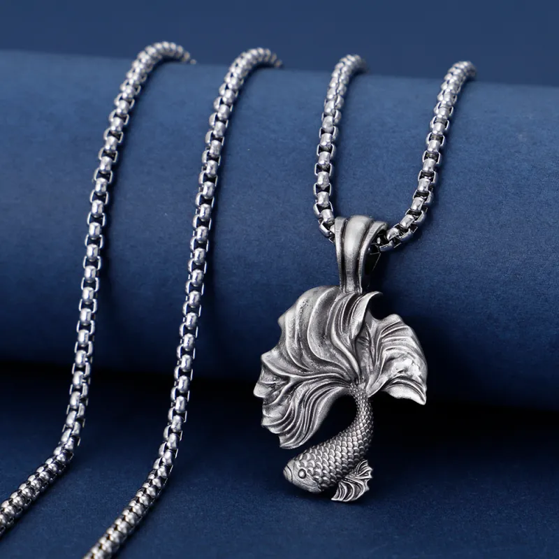 EVBEA Stainless Steel Necklaces Men's-3
