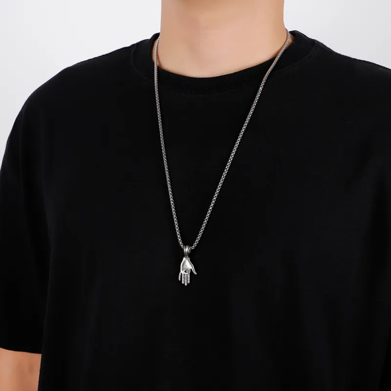 EVBEA Stainless Steel Necklaces Men's-4