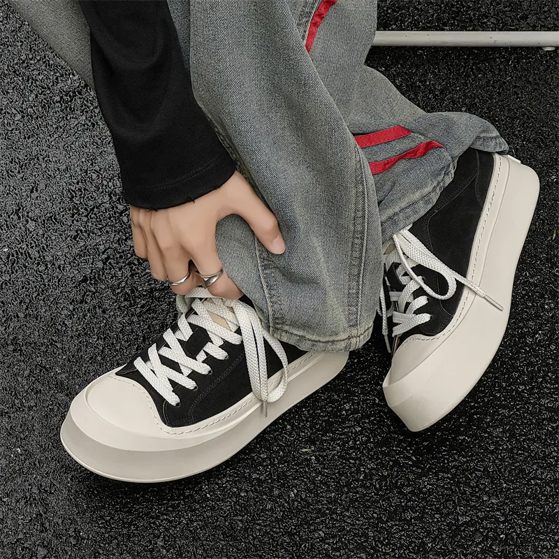 Hip Speed Lightweight Low Top Skateboard Shoes Men's-5
