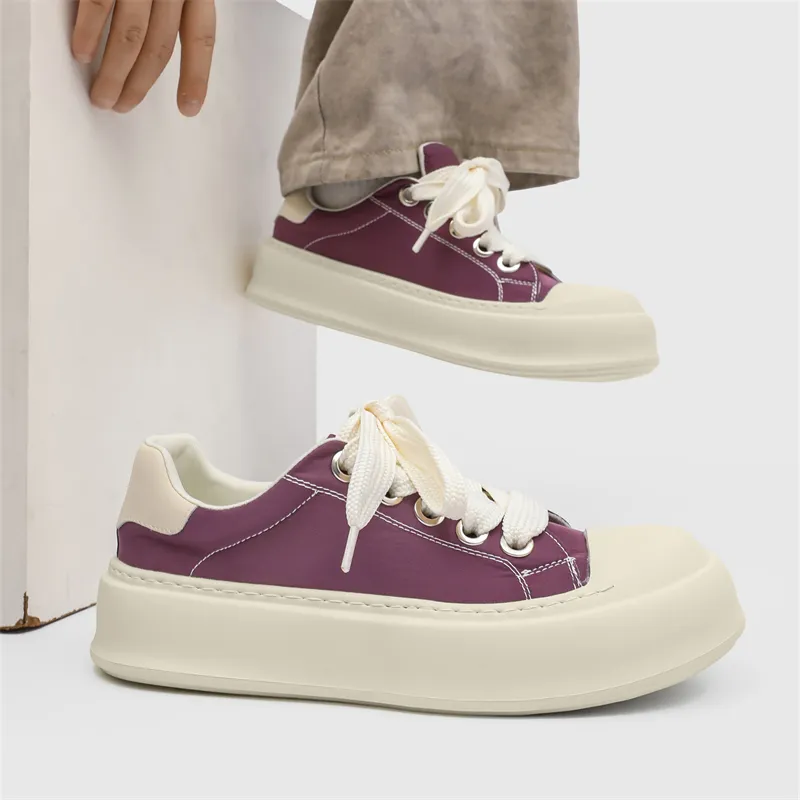 Hip Speed Lightweight Low Top Skateboard Shoes Men's-55
