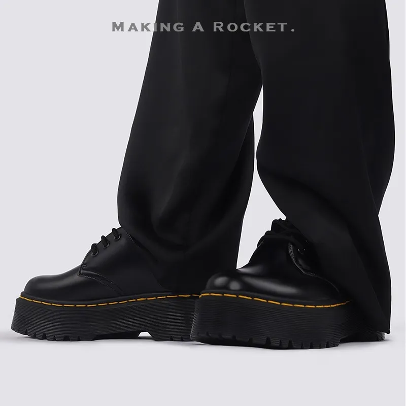 Making A Rocket Casual Single Shoes Women's Black-2