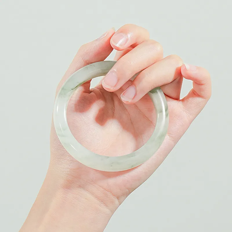 TIG Natural Tianshan Jade Bangles Women's-3