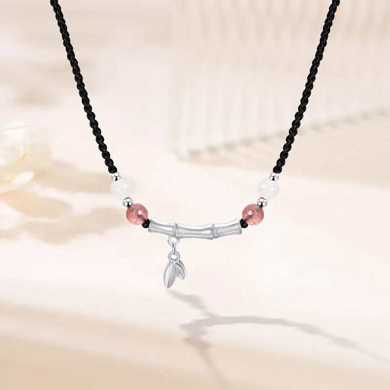 TIG Agate Jade Necklaces Unisex-4
