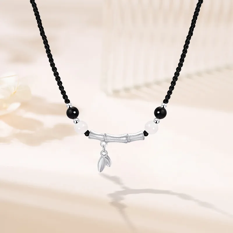 TIG Agate Jade Necklaces Unisex-3