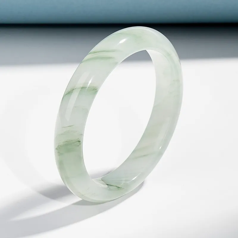 TIG Natural Tianshan Jade Bangles Women's-1