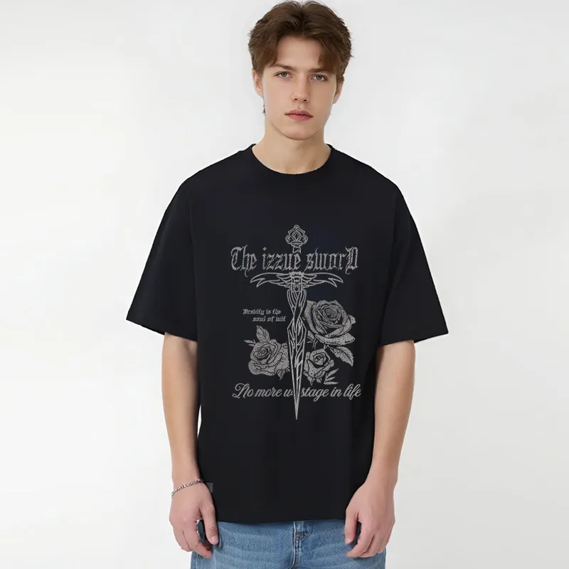 Izzue Short Sleeved T Shirts Unisex-3