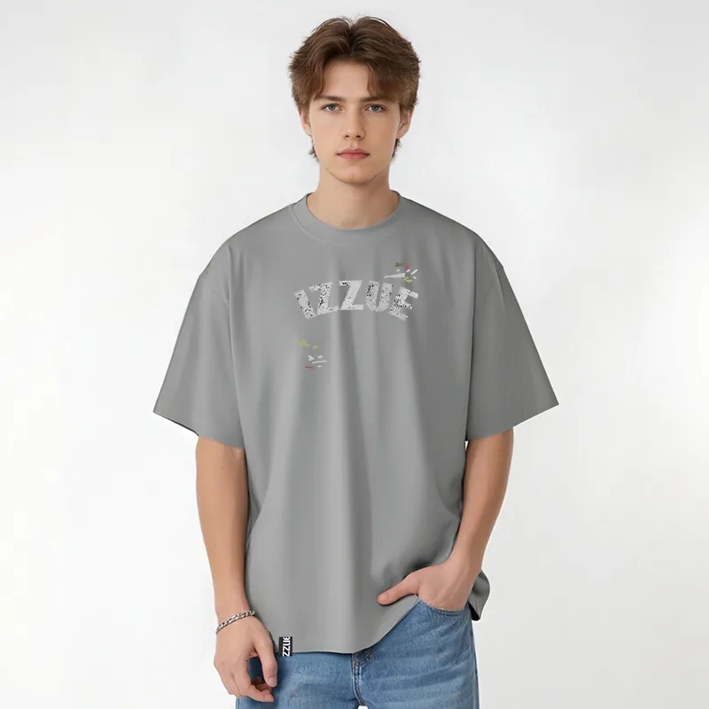 Izzue Short Sleeved T Shirts Unisex-11