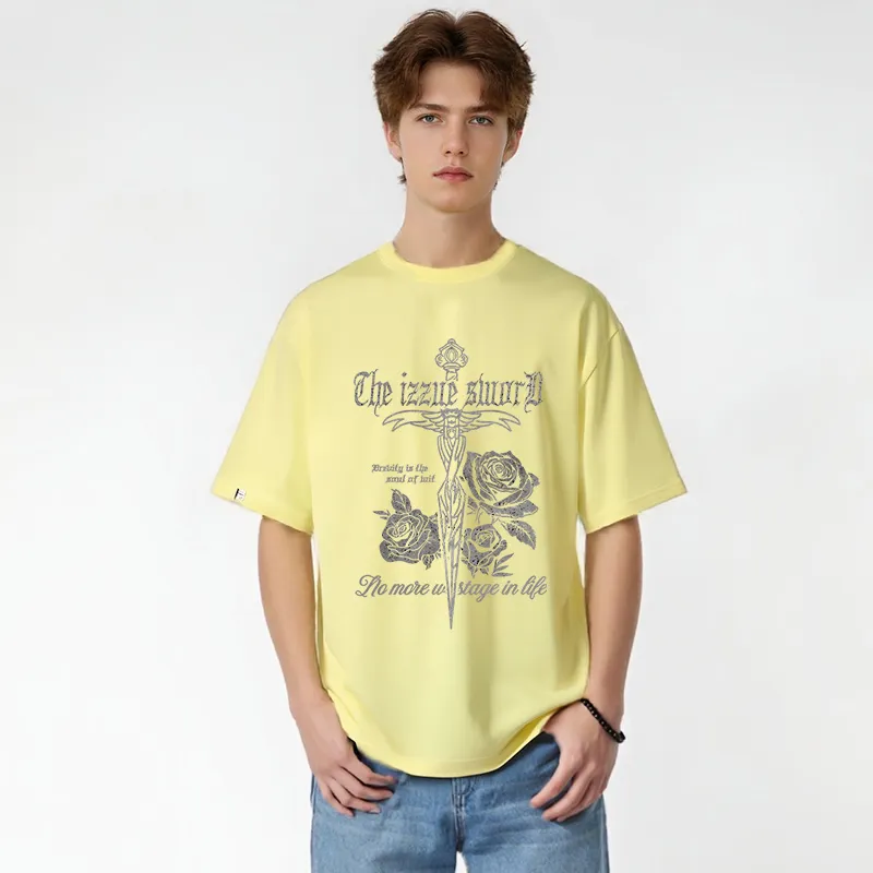 Izzue Short Sleeved T Shirts Unisex-27