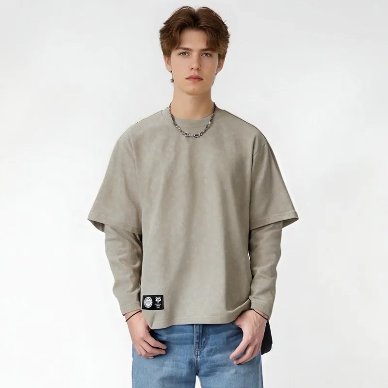 Izzue Long Sleeved T Shirt Unisex-11