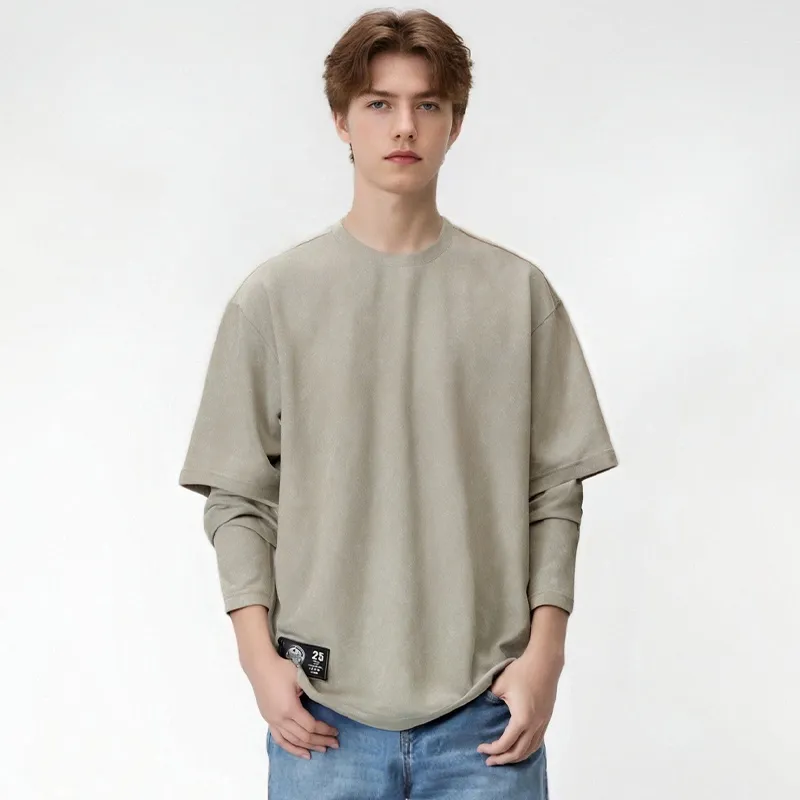 Izzue Long Sleeved T Shirt Unisex-10