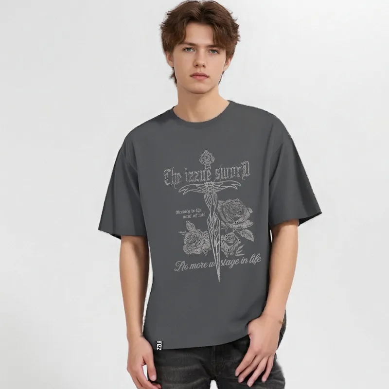 Izzue Short Sleeved T Shirts Unisex-11