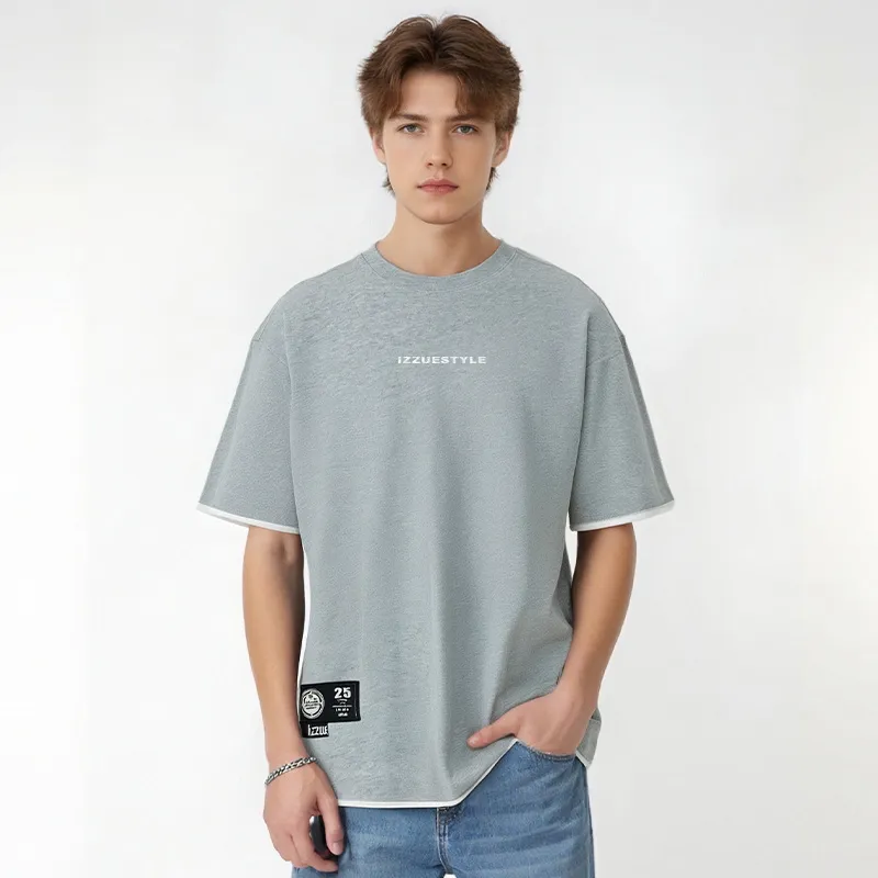 Izzue Short Sleeved T Shirts Unisex-6