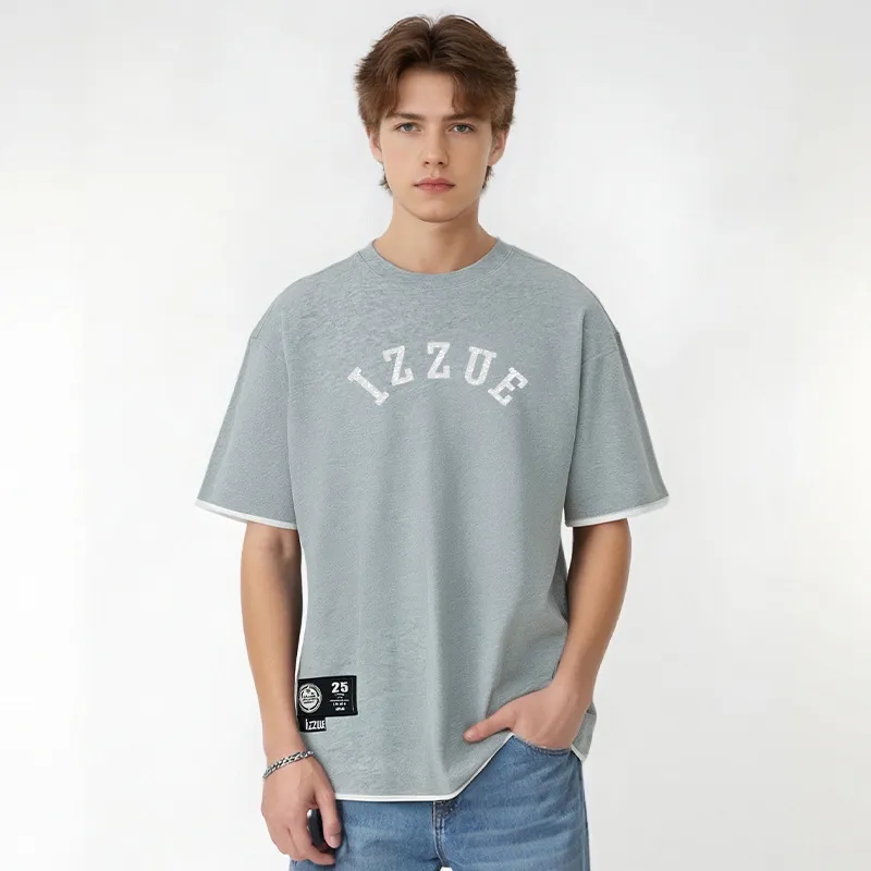Izzue Short Sleeved T Shirts Unisex-6