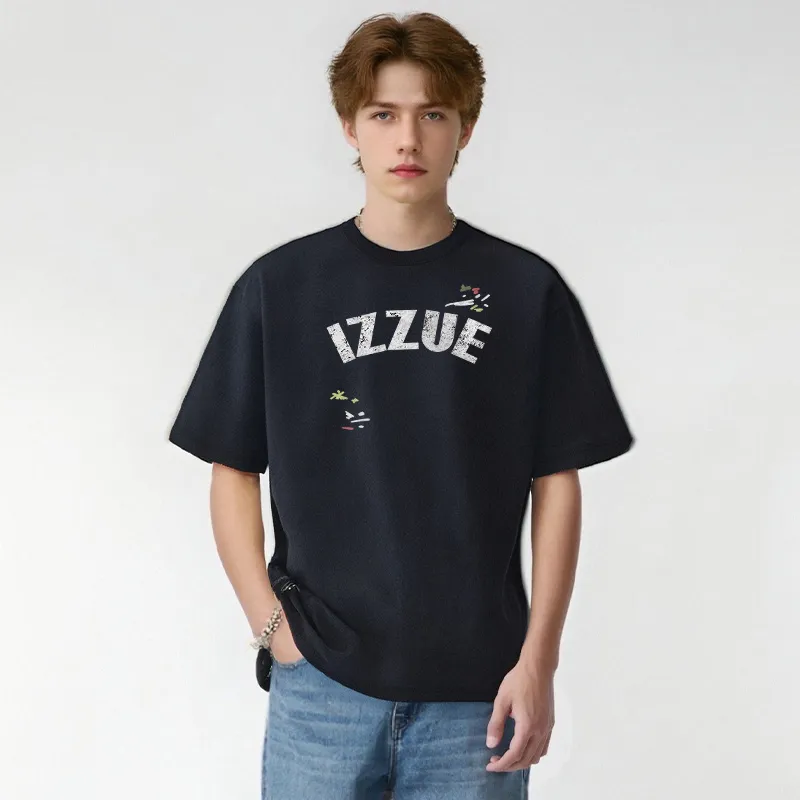 Izzue Short Sleeved T Shirts Unisex-3