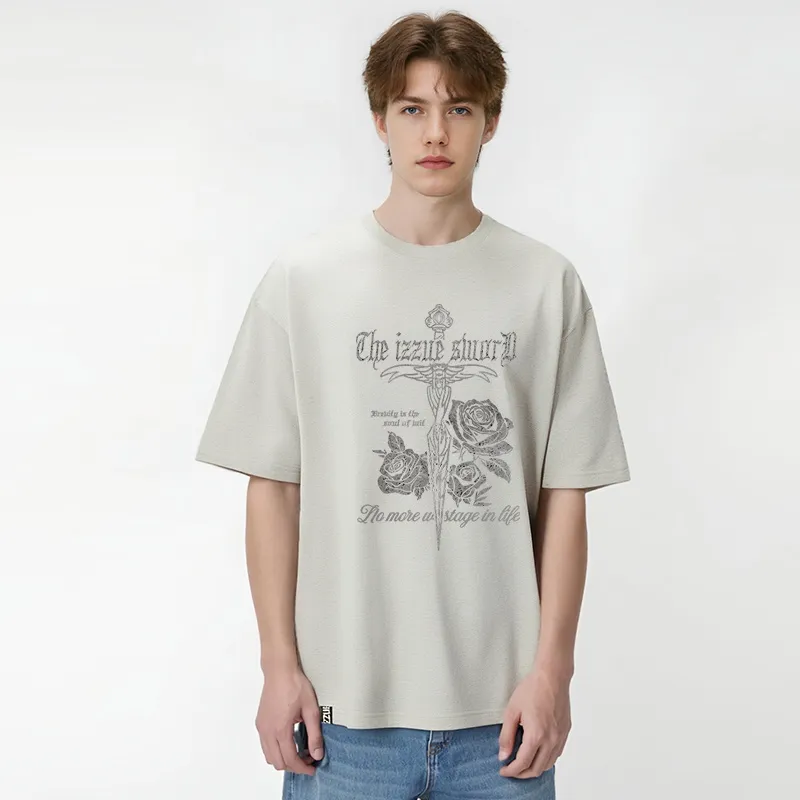 Izzue Short Sleeved T Shirts Unisex-31