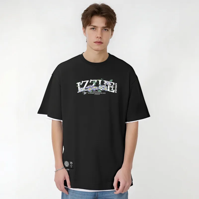 Izzue Short Sleeved T Shirts Unisex-3