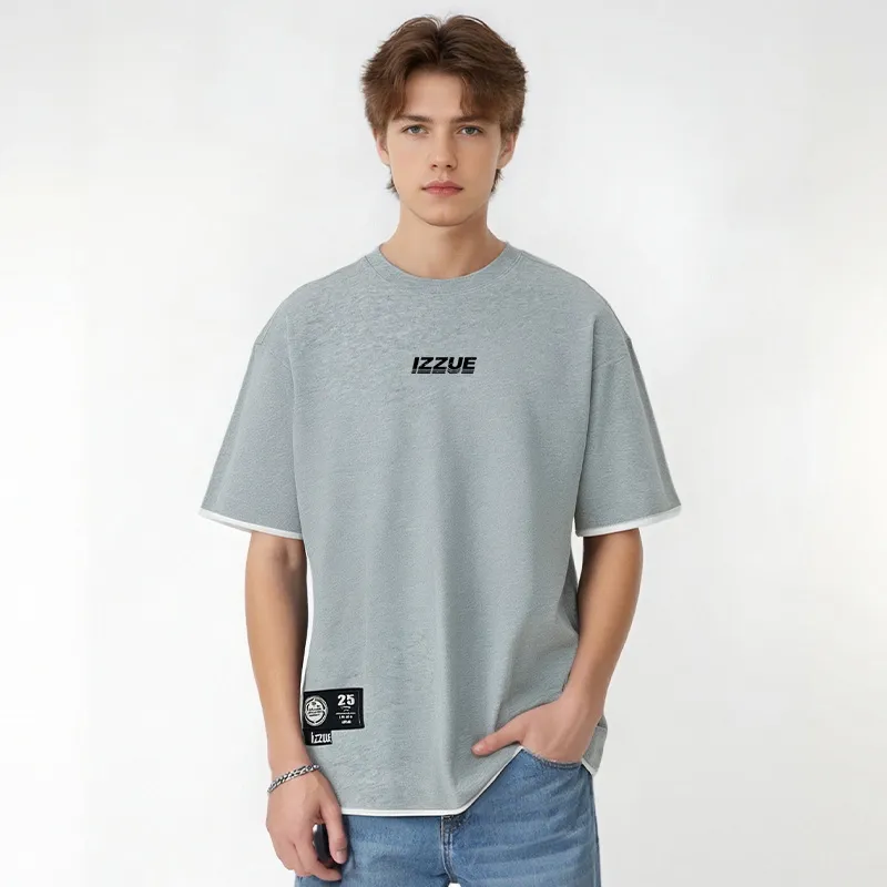 Izzue Short Sleeved T Shirts Unisex-2